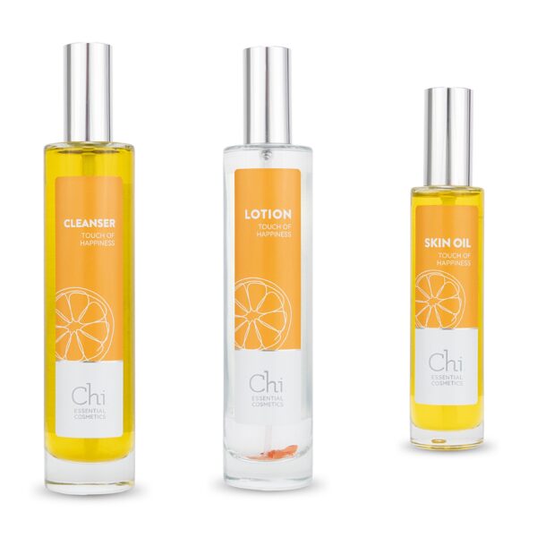 CEC Set - Touch of Happiness - Cleanser, Lotion, Skin Oil