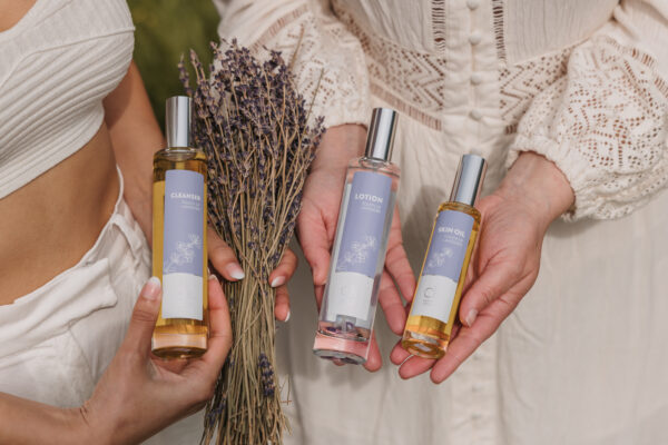 CEC Set - Touch of Lavender - Cleanser, Lotion, Skin Oil - Afbeelding 5