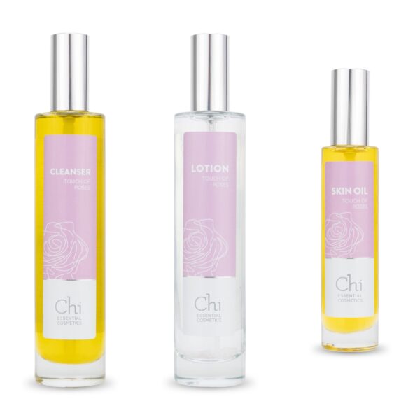 CEC Set - Touch of Roses - CLeaser, Lotion, Skin Oil