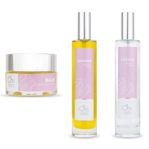 CEC Set - Touch of Roses - Cleanser, Lotion, Balm